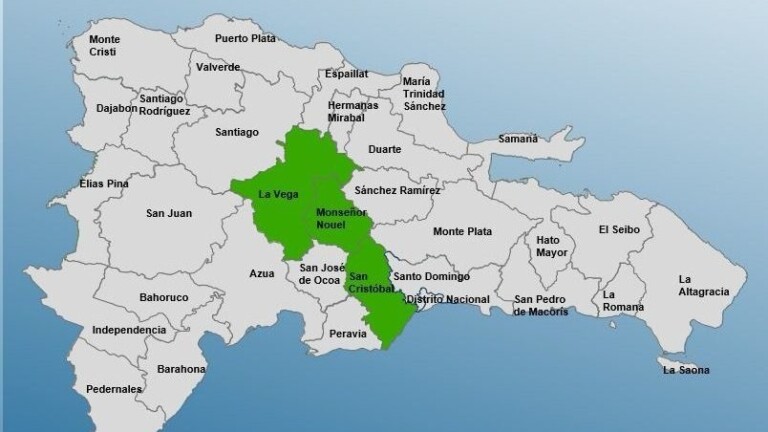 COE emite alerta verde para tres provincias por posibles crecidas de ríos y aguaceros