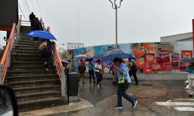 INDOMET informó que para este sábado se esperan aguaceros dispersos, tormentas eléctricas y ráfagas de viento sobre varias provincias