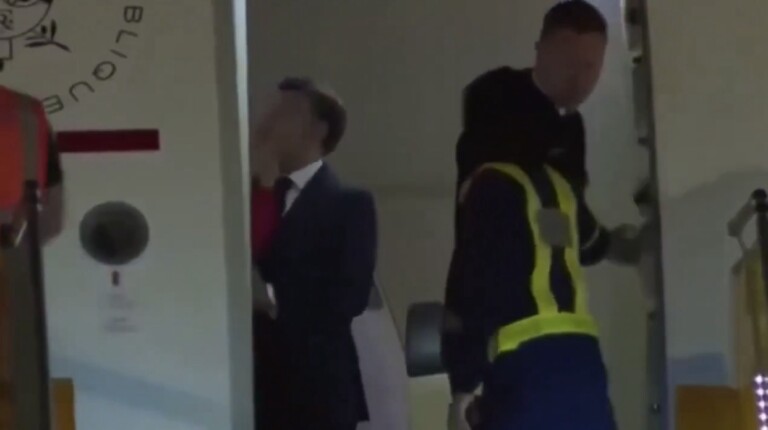 Momento incómodo entre el presidente francés y su esposa que ha generado controversia