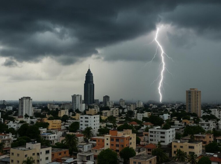 Tormentas eléctricas y calor sofocante : Pronóstico del tiempo para hoy 20 de junio