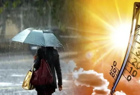 Indomet: Cielo soleado y aguaceros moderados este domingo