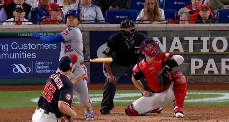 Juan Soto conecta su jonrón 31 en la victoria de los Mets sobre los Nacionales