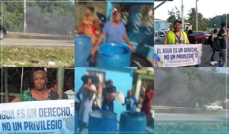 Protestas en Villa Altagracia: 36 barrios afectados por falta de agua potable; manifestantes paralizan autopista Duarte&nbsp;