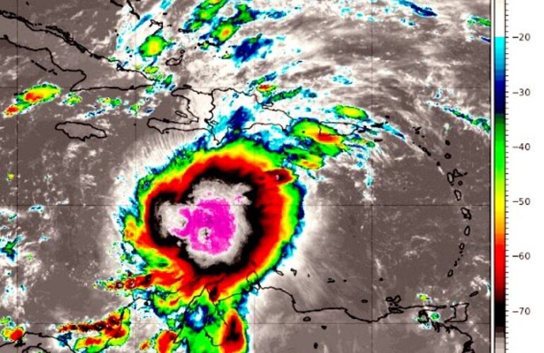 Gloria Ceballos dice que tormenta Melissa tiene vientos de 85 kph y su velocidad es de 4kph&nbsp;