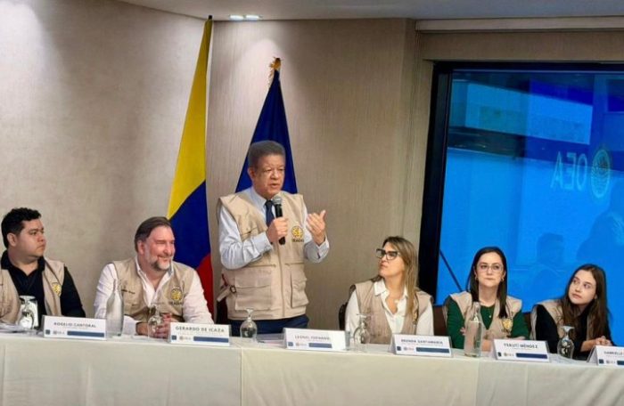 Leonel lidera misión de Observación Electoral de la OEA en Colombia