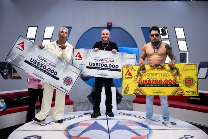 Ganadores de “Planeta Alofoke” se alzaron con 200 mil, 100 mil, 50 mil y 25 mil dólares