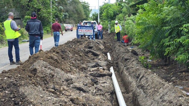 Moradores de Canca y Juan Antonio Alix recibirán agua potable con instalación de 3,500 metros de tubería