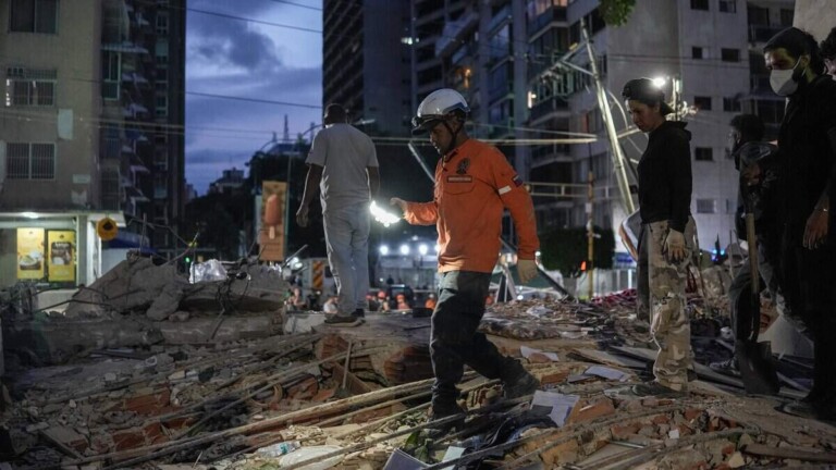 Terremoto en Venezuela: reportan más de 30 edificios y residencias desplomados