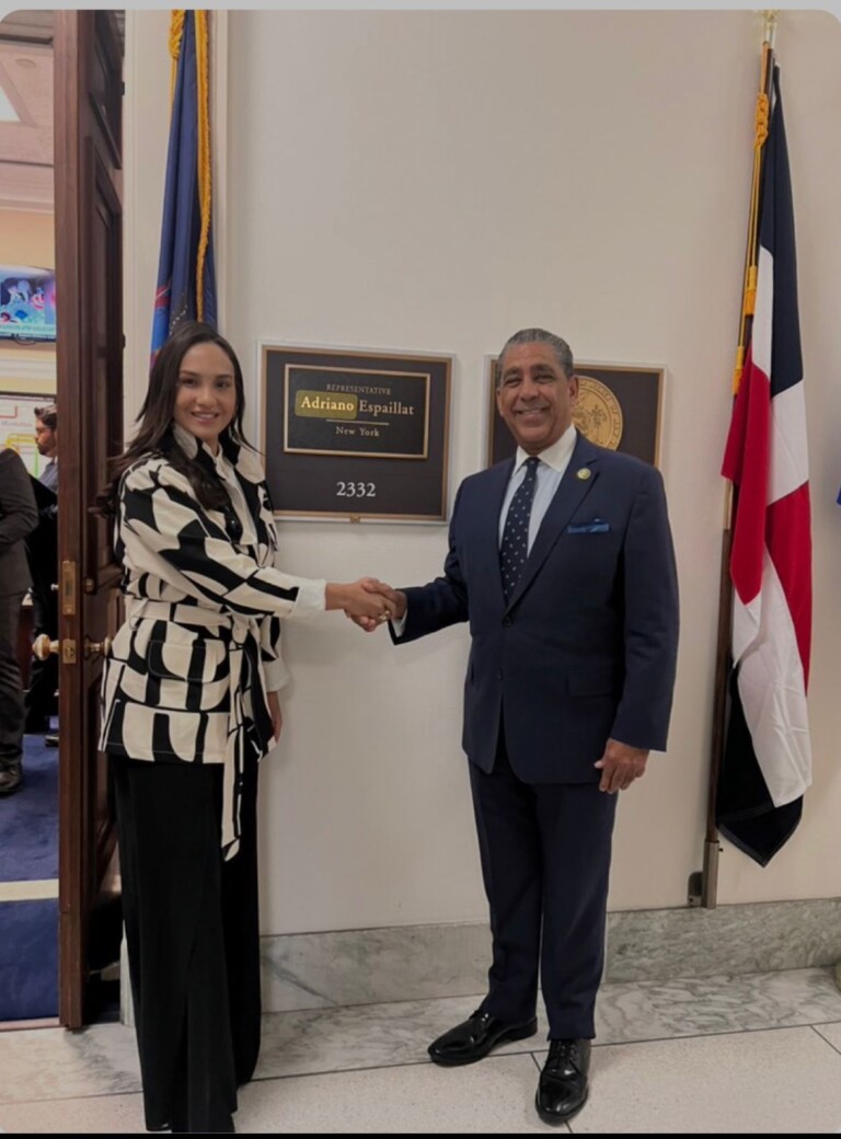 Priscila D’Oleo reafirma el liderazgo de Adriano Espaillat como el puente estratégico de la comunidad dominicana en Estados Unidos