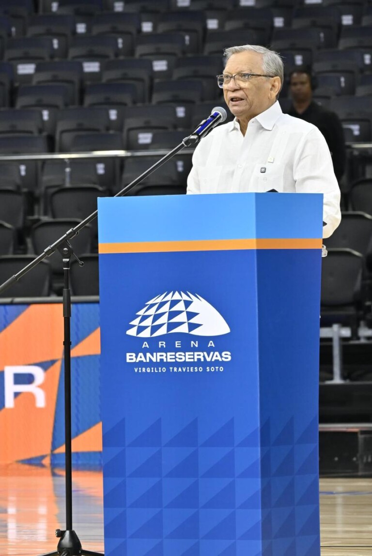 Presidente Abinader inaugura la remodelada Arena Banreservas Virgilio Travieso Soto