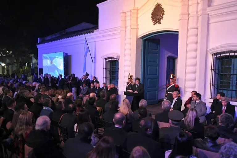 Javier Milei asegura que Argentina es «diametralmente opuesta» a la que recibió en 2023