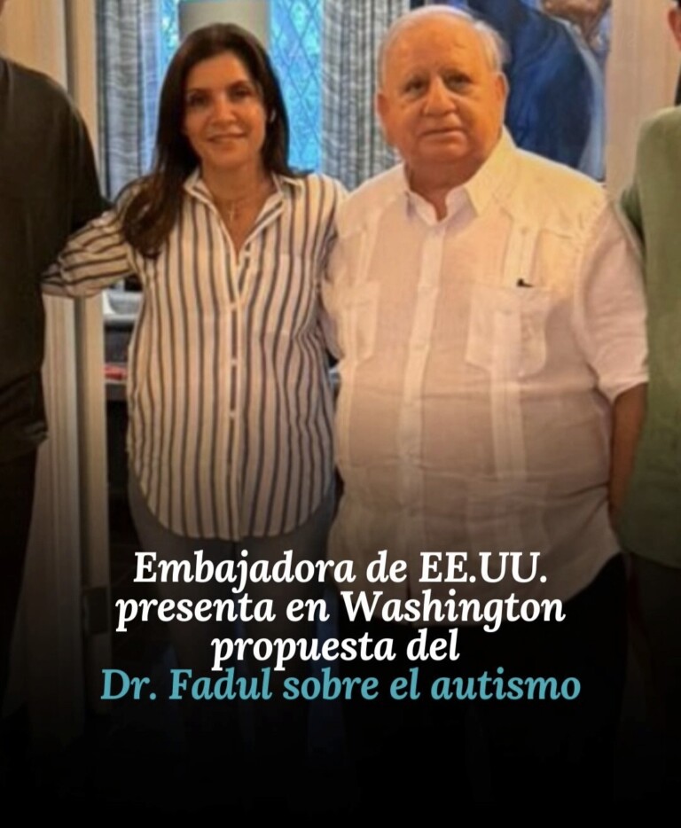 Embajadora de EE. UU. presenta a Robert F. Kennedy Jr. enfoque sobre autismo promovido por el doctor Fadul