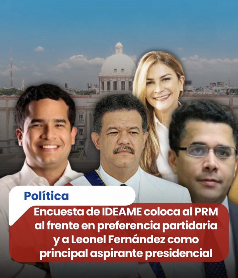 IDEAME presenta encuesta sobre panorama político rumbo a las elecciones de 2028