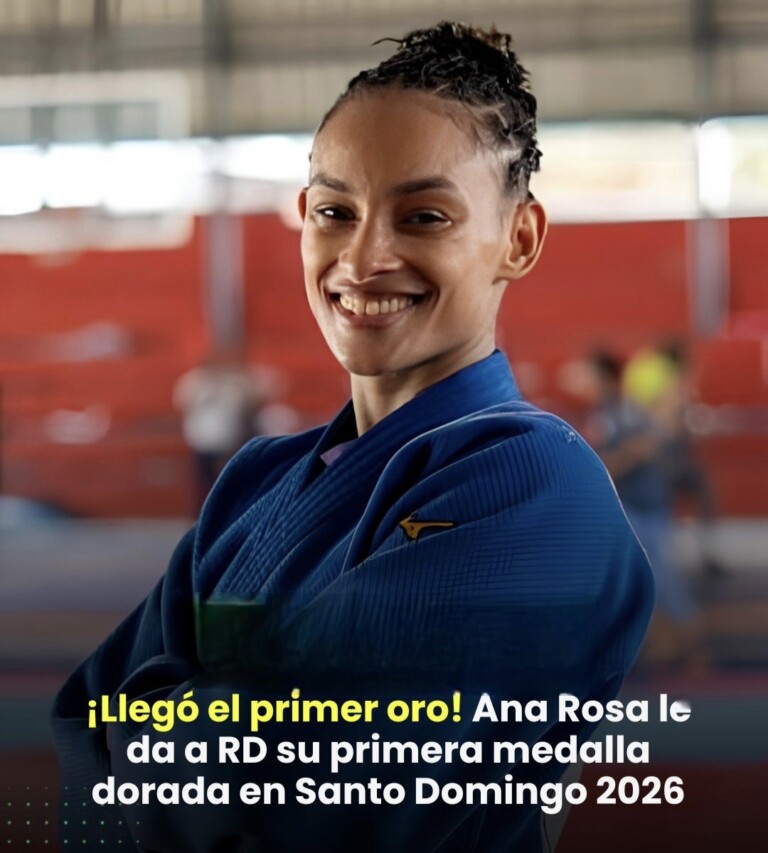 ¡La primera medalla de oro es dominicana! Ana Rosa conquista el judo y hace historia para República Dominicana