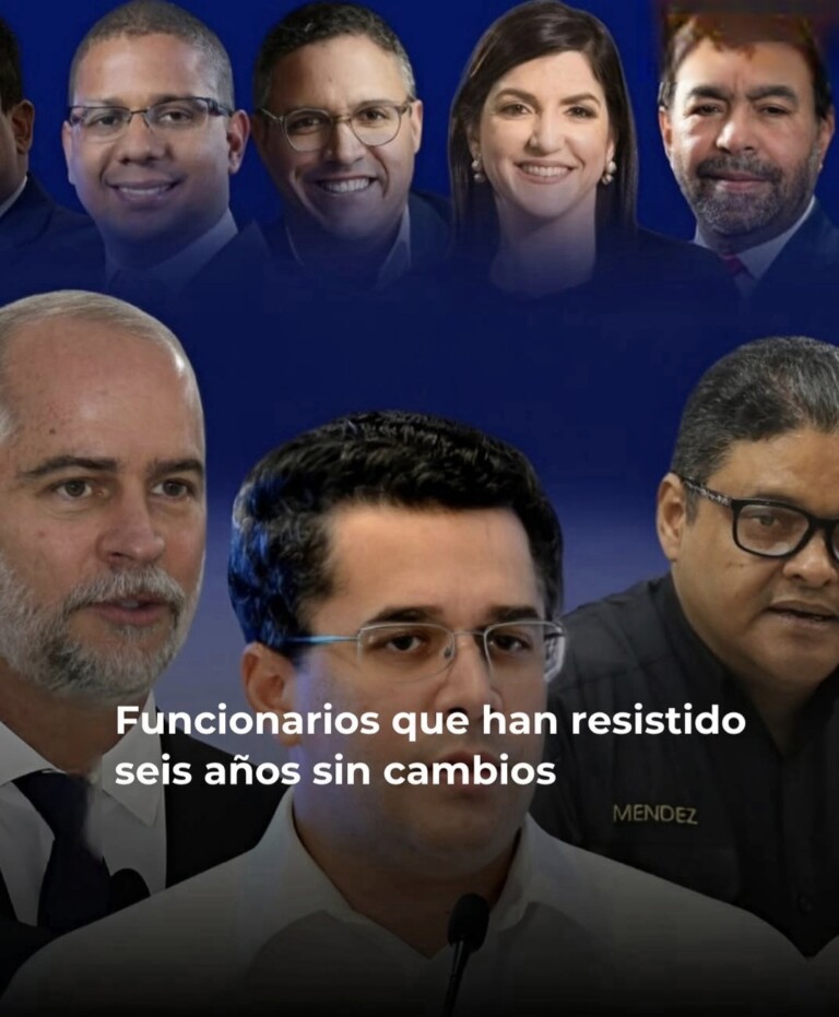 Solo dos ministros permanecen en sus cargos desde el inicio del primer gobierno de Luis Abinader