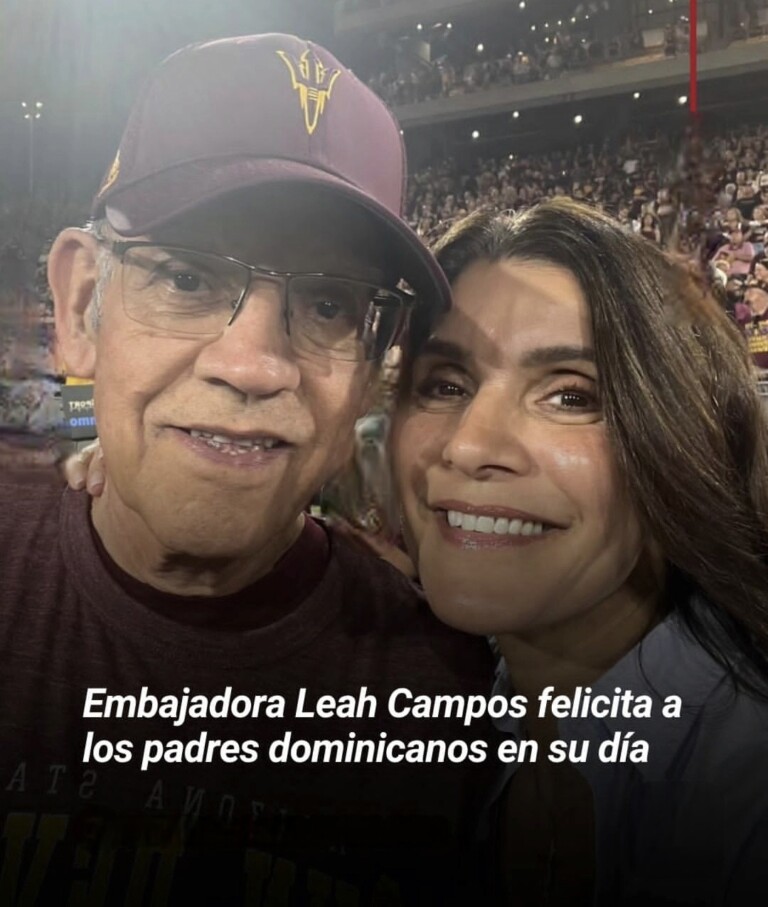 Embajadora de Estados Unidos felicita a los padres dominicanos en su día