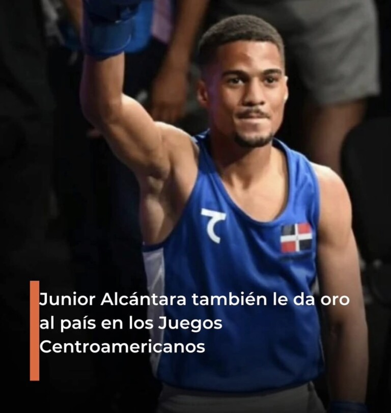 Junior Alcántara conquista el oro en boxeo