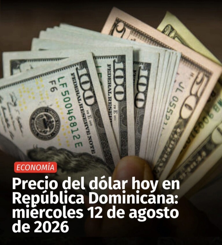 Dólar inicia este miércoles en RD$58.19 para la compra y RD$58.54 para la venta
