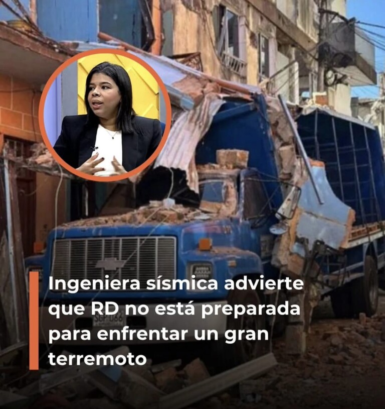 Especialista advierte sobre la amenaza sísmica y vulnerabilidad de edificaciones en República Dominicana