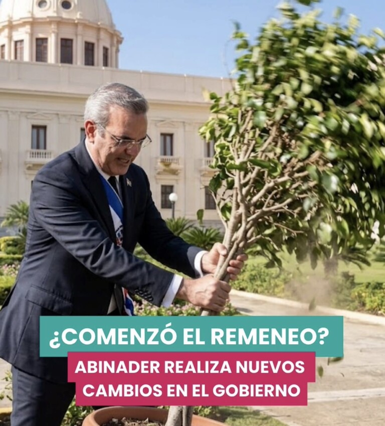 Abinader mueve piezas en el Gobierno con nuevas designaciones