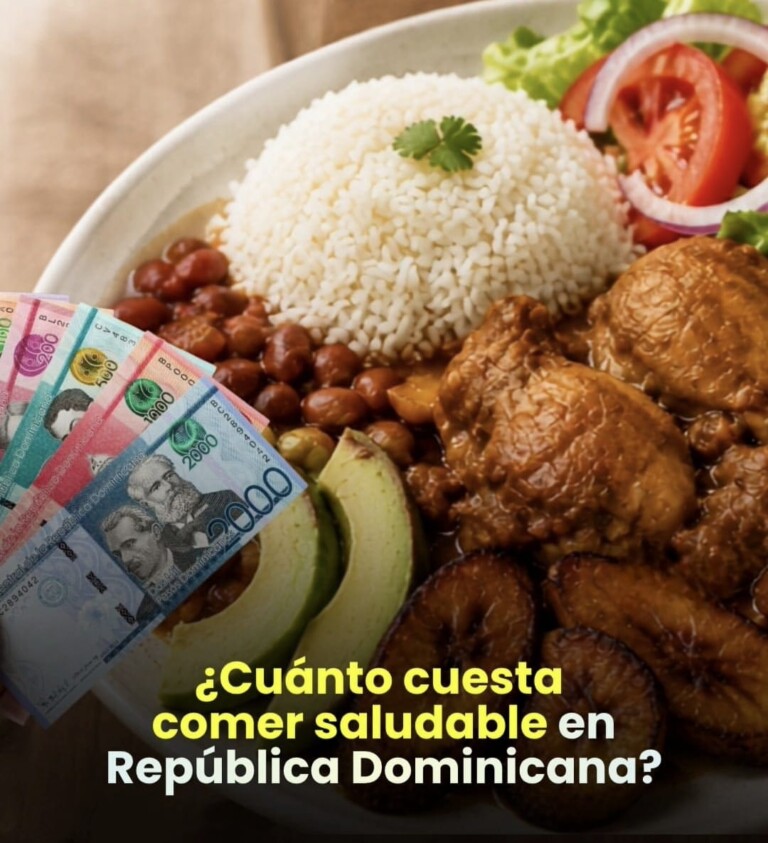 ¿Cuánto cuesta realmente comer saludable en República Dominicana?