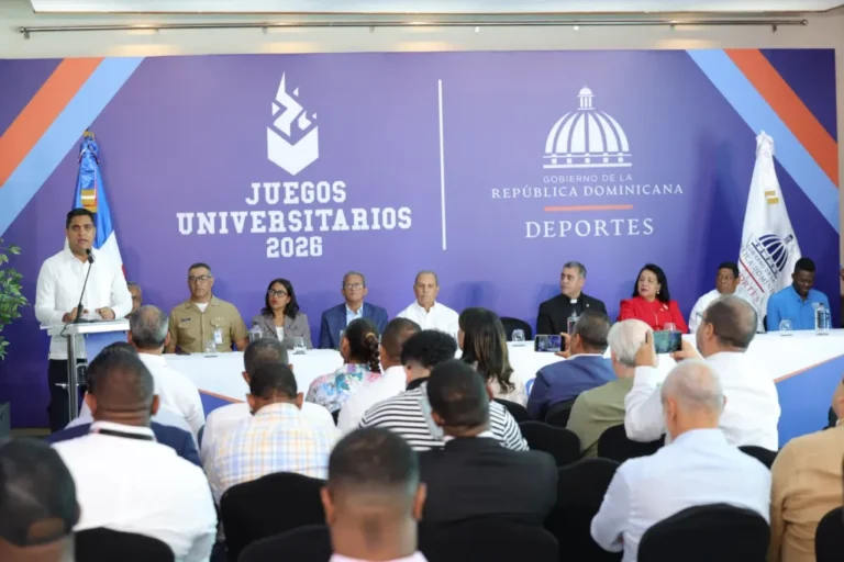 Kelvin Cruz anuncia inauguración de Juegos Universitarios 2026