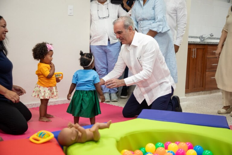 Presidente Abinader inaugura nuevo Caipi República de Colombia y fortalece la protección de niños de familias vulnerables