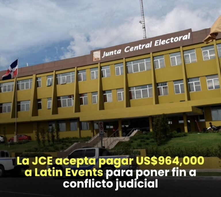 Junta Central Electoral deberá pagar US$964 mil por caso en su contra