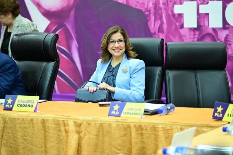 Margarita Cedeño llama al PLD a dejar atrás las recriminaciones y construir un consenso de cara a 2028