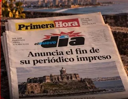El Nuevo Día imprime su última edición tras 56 años