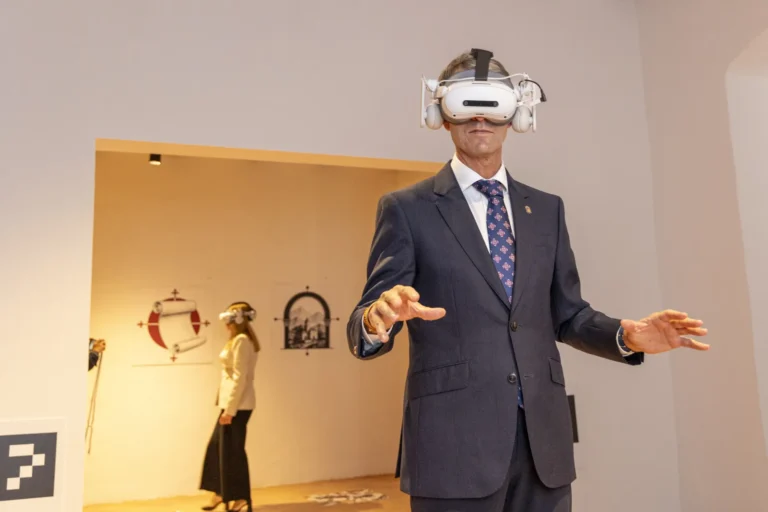 Gafas de realidad virtual trasladan a los monasterios del siglo X a través de la lengua