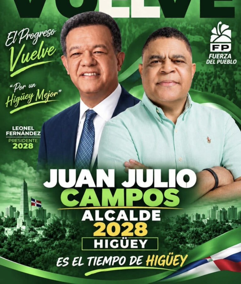 Noticia Al Punto | Juan Julio Campos tendría decidido aspirar a la Alcaldía de Higüey por Fuerza del Pueblo