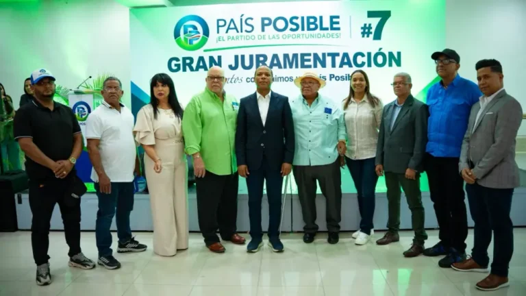 País Posible crece en Espaillat y juramenta a 427 nuevos miembros
