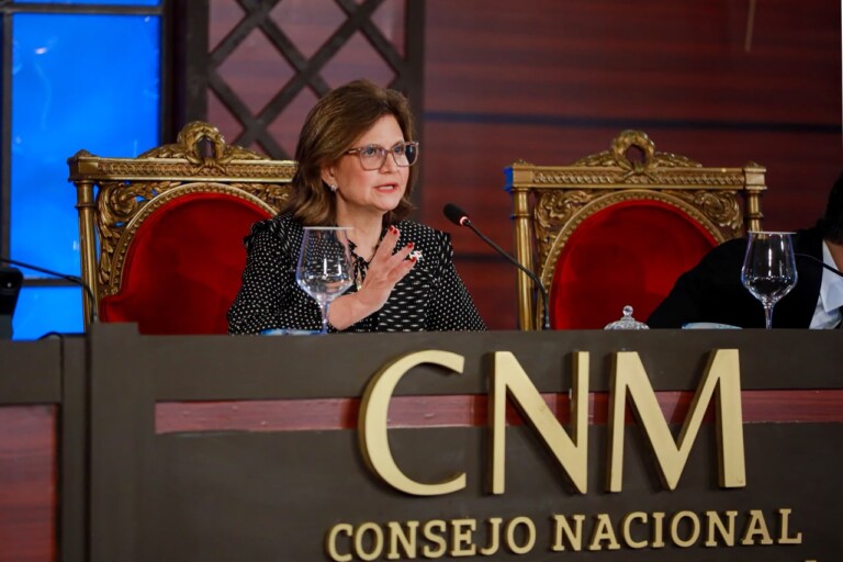 Vicepresidenta Raquel Peña encabezada segunda jornada de vistas públicas del Consejo Nacional de la Magistratura