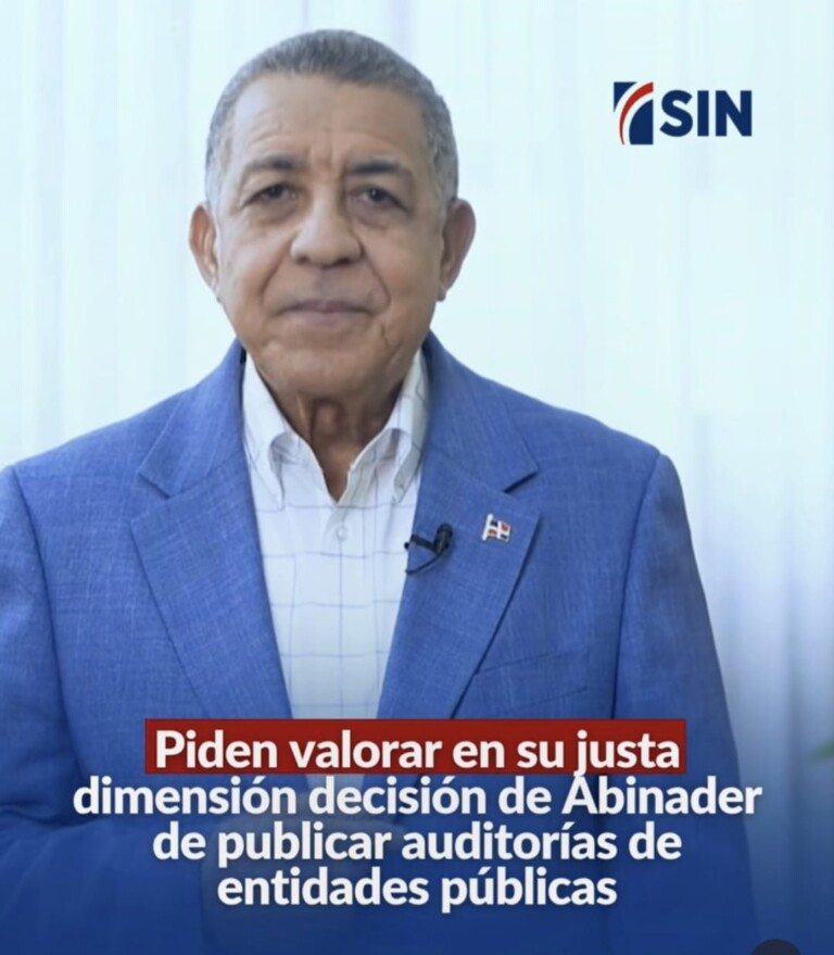 Félix Reyna destaca disposición de Abinader de hacer públicos informes de auditorías a instituciones públicas