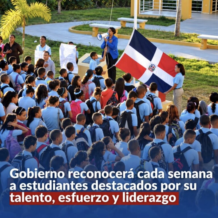 Presidencia y Ministerio de Educación lanzan programa “Estudiante de la Semana” para reconocer el talento y liderazgo estudiantil