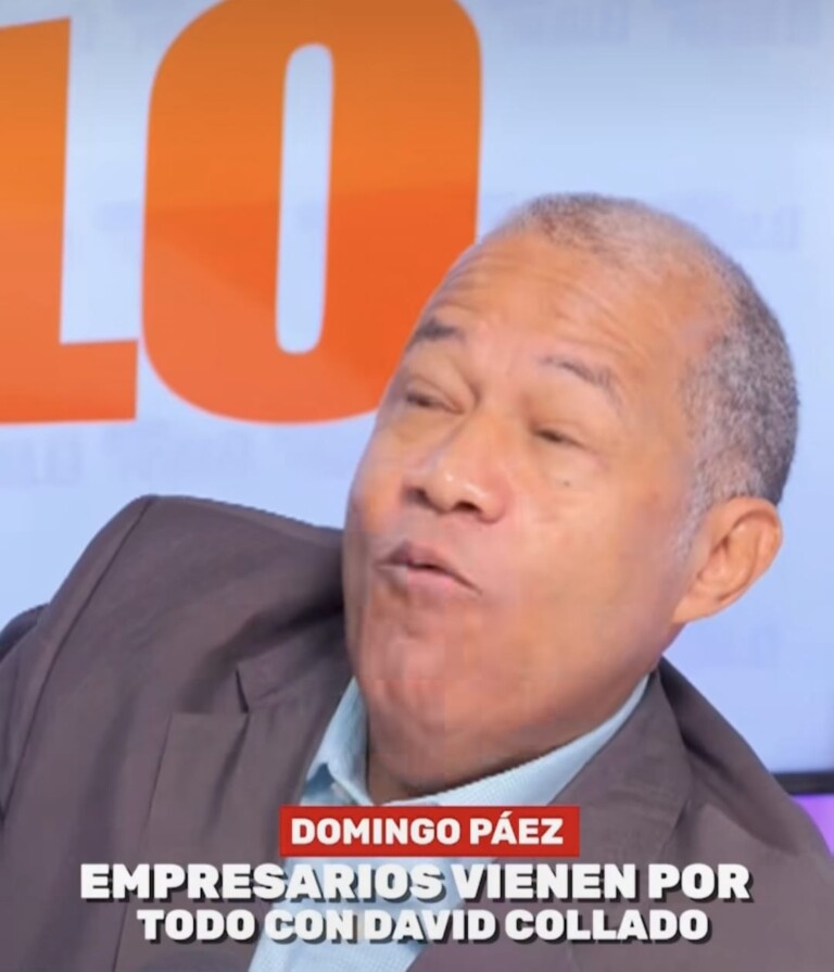 Domingo Páez afirma que grupos empresariales tendrían influencia en proyecto político vinculado a David Collado