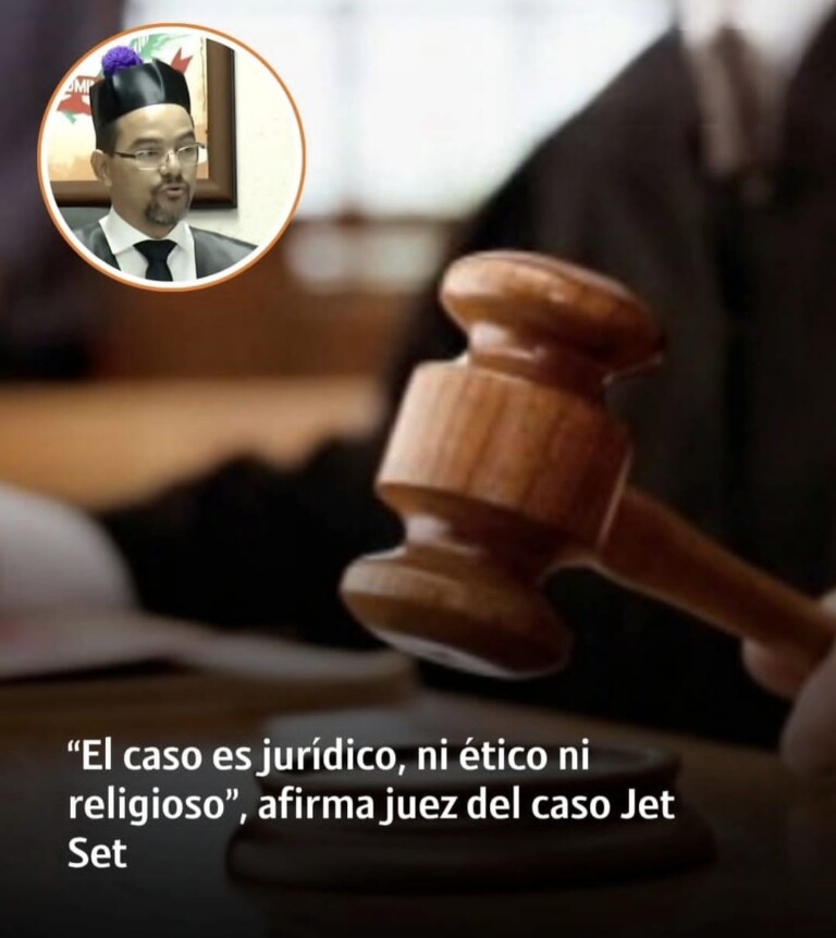 Juez afirma que el caso Jet Set debe decidirse conforme a la ley y no bajo criterios religiosos o éticos
