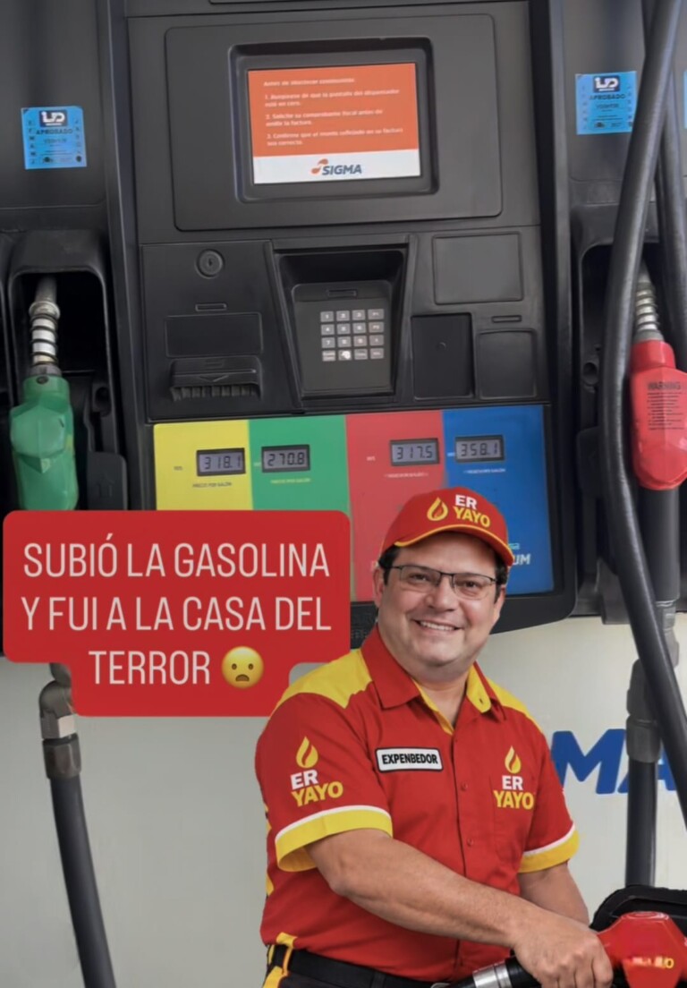 Alza de los combustibles desata críticas y memes; ciudadanos cuestionan la falta de alivio en los precios